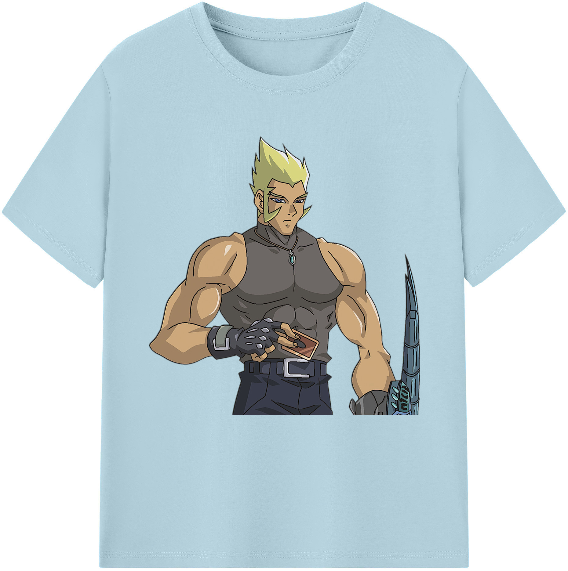 （画像用） 遊☆戯☆王 Yu-Gi-Oh! 綿100％半袖Tシャツ（フロントプリント）